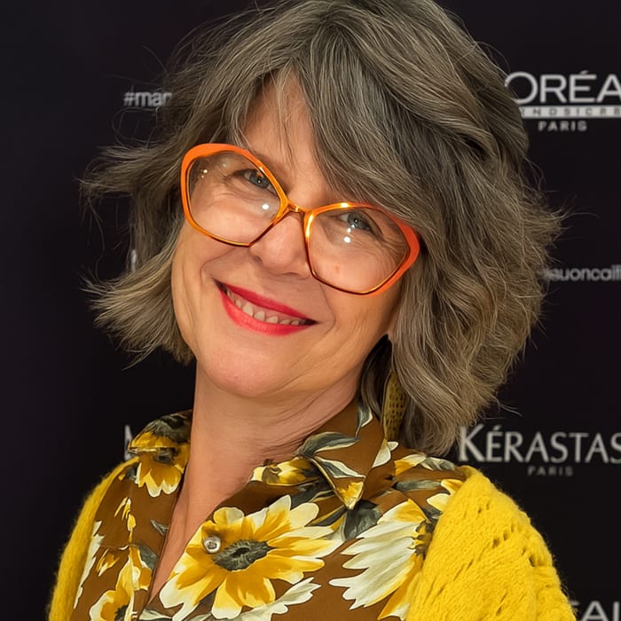 Annick M., coiffeuse et formatrice au salon Marc Luttmann