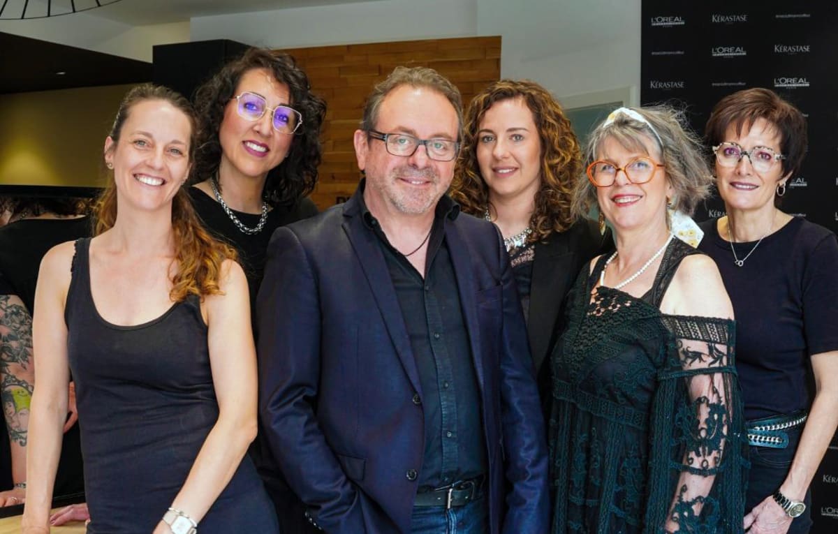 L’équipe du salon Marc Luttmann Coiffeur à Rosheim